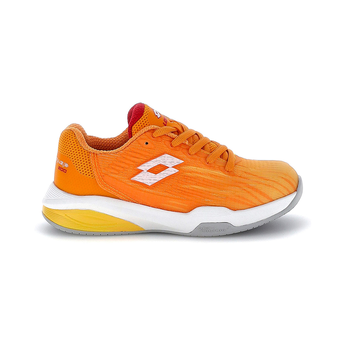 Lotto Mirage 200 III PRT ALR Chaussures toutes surfaces Enfants - orange, blanc