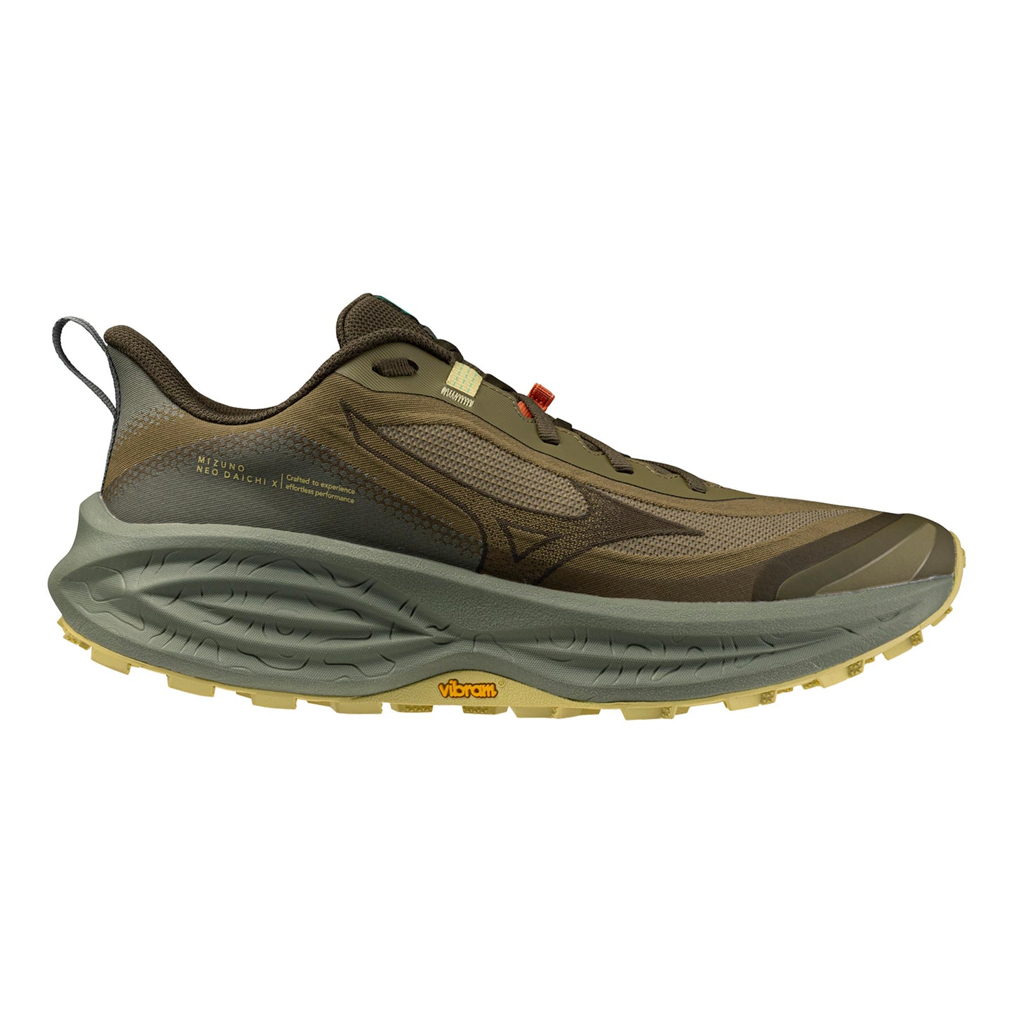 Mizuno Neo Daichi 10  Chaussure trail Hommes - vert olive, sauge