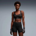 HYROX PWRMODE  Sport-BH Damen - schwarz
