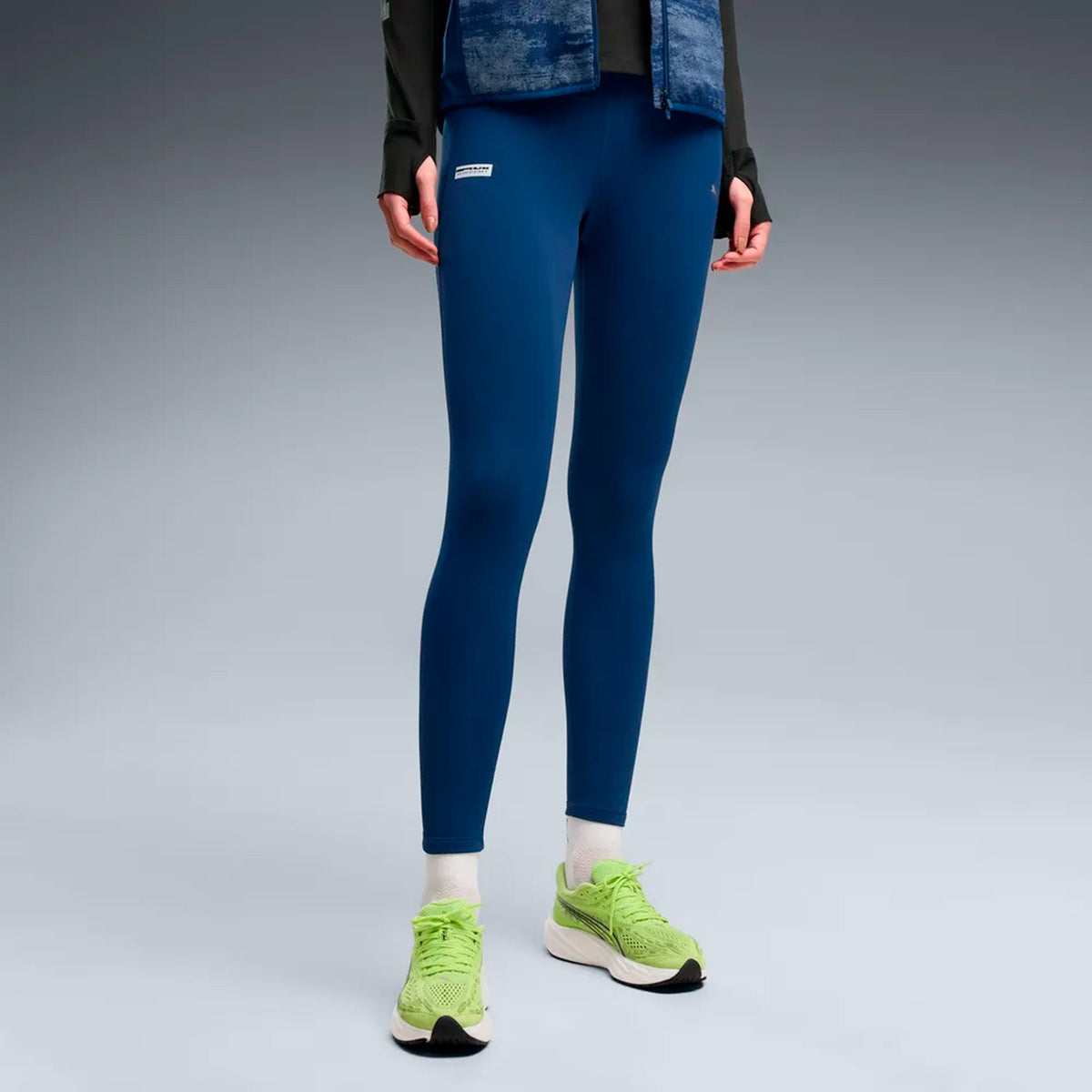 Puma Brightstride WarmCell FL  Pantalone da corsa Donna - blu