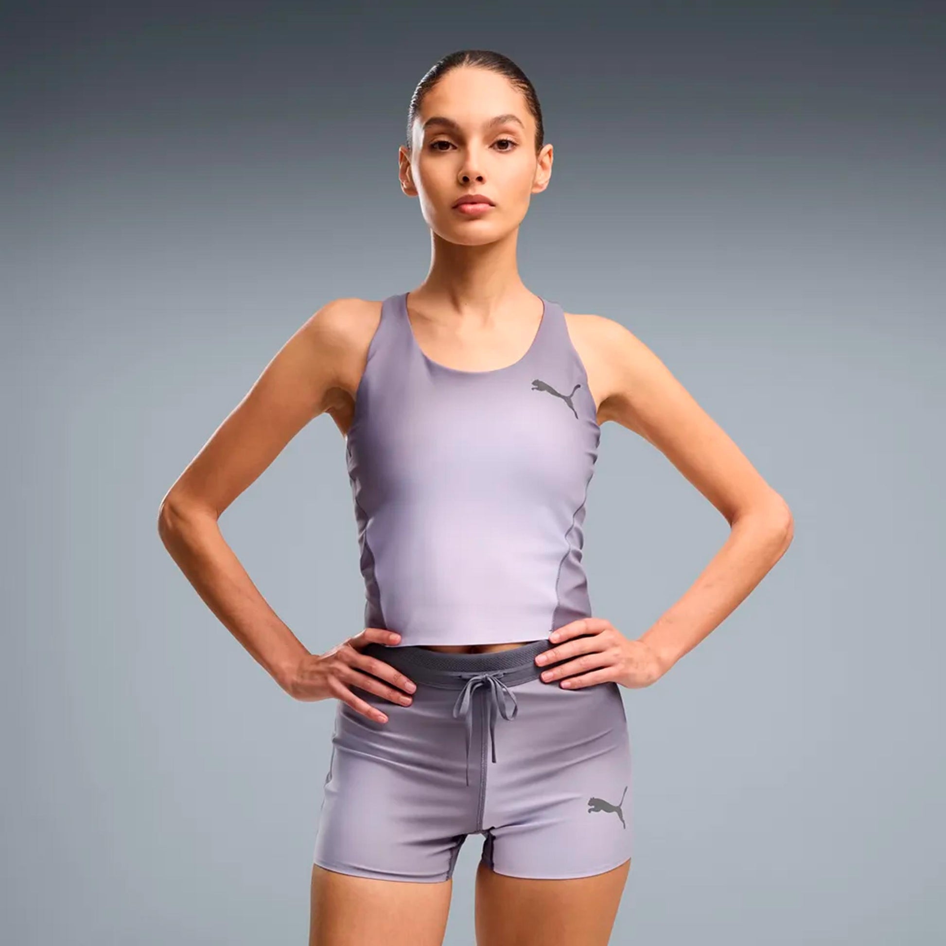 Puma Lightspeed AOP   Camicia da corsa Donna - grigio