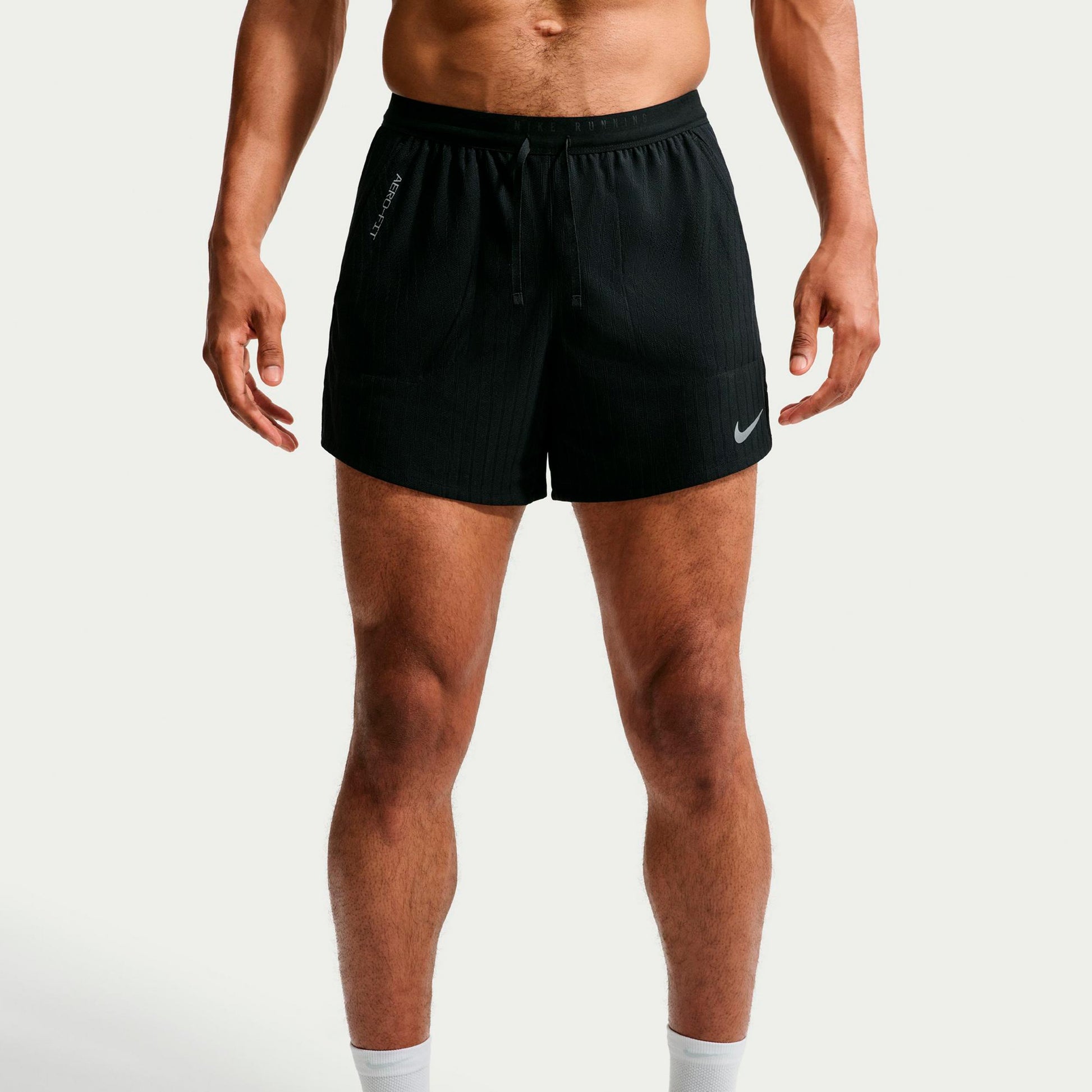 Nike Stride  Pantaloncini da corsa Uomini - nero, argento