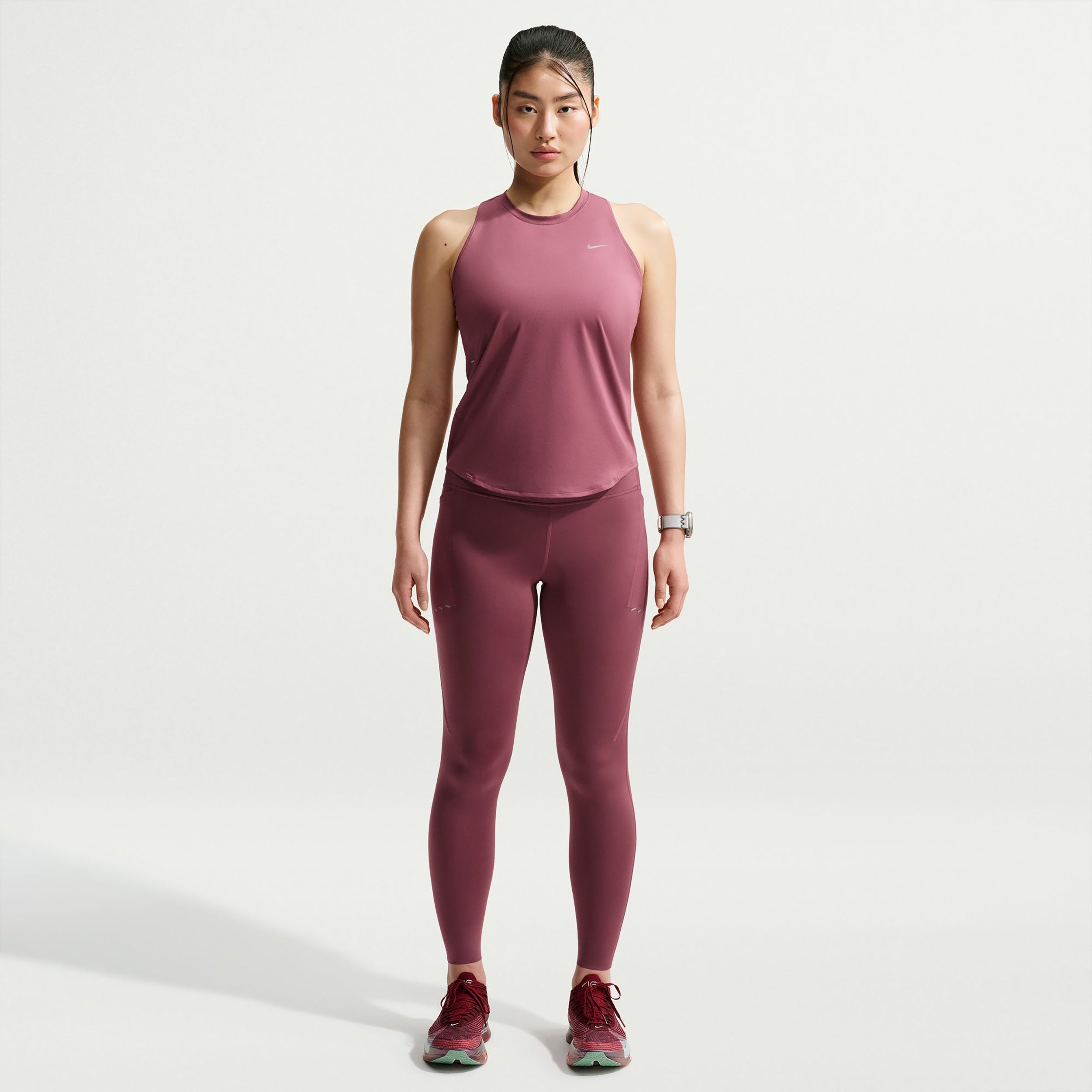 Nike Swift  Camicia da corsa Donna - malva, argento