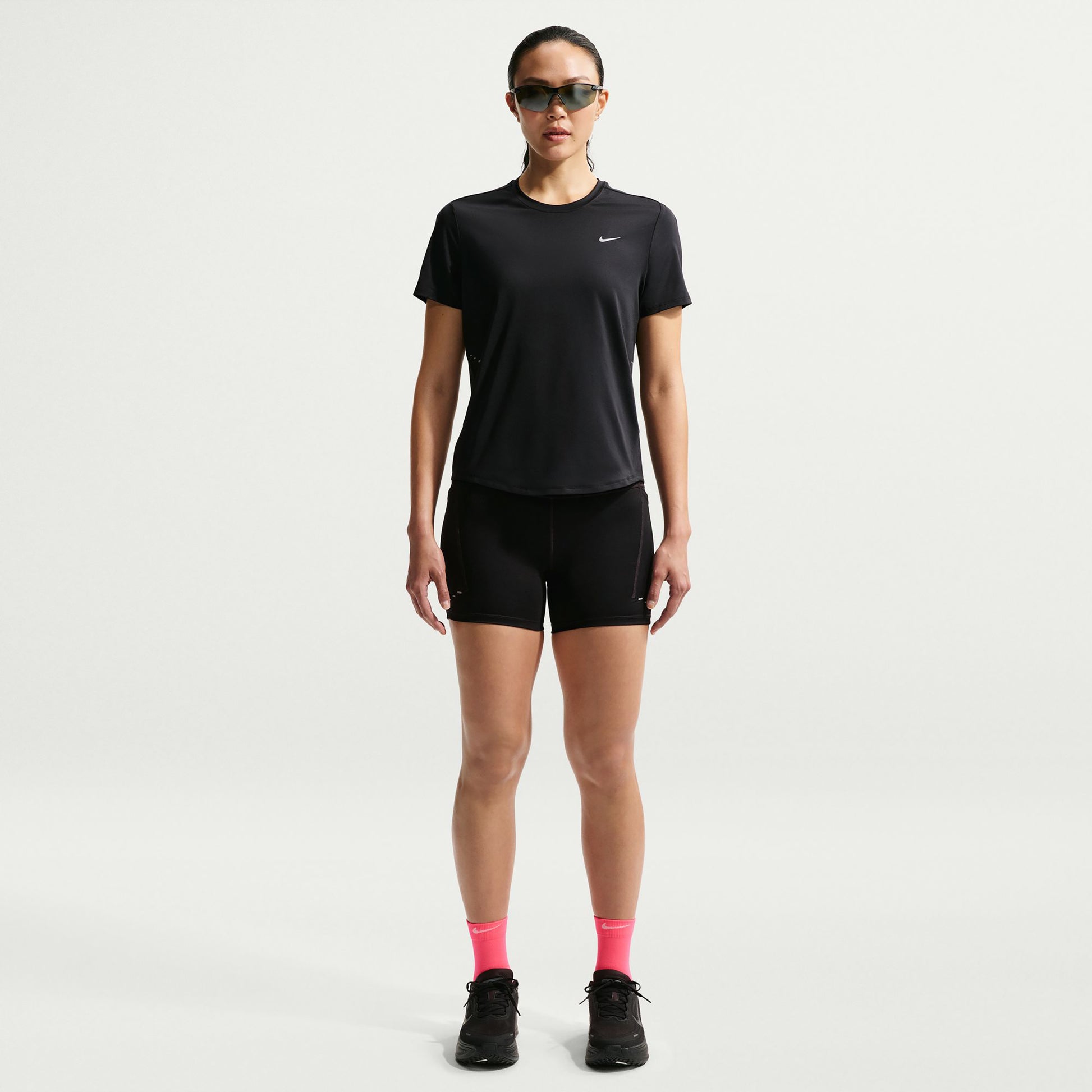 Nike Swift  Camicia da corsa Donna - nero, argento