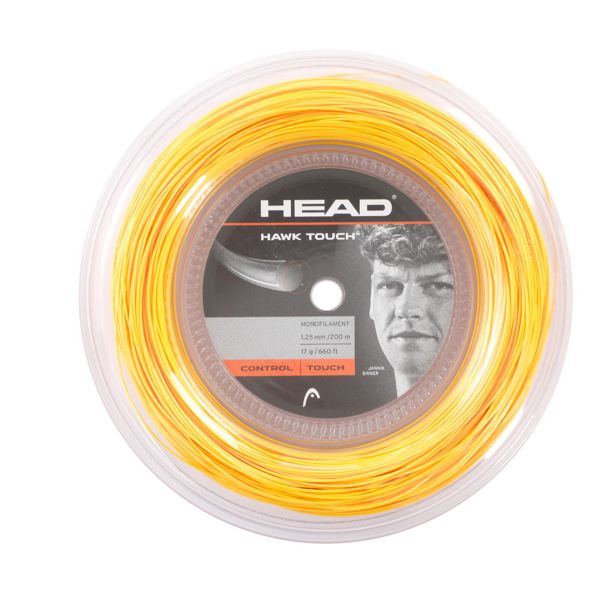HEAD Hawk Touch Saitenrolle 200m - lila