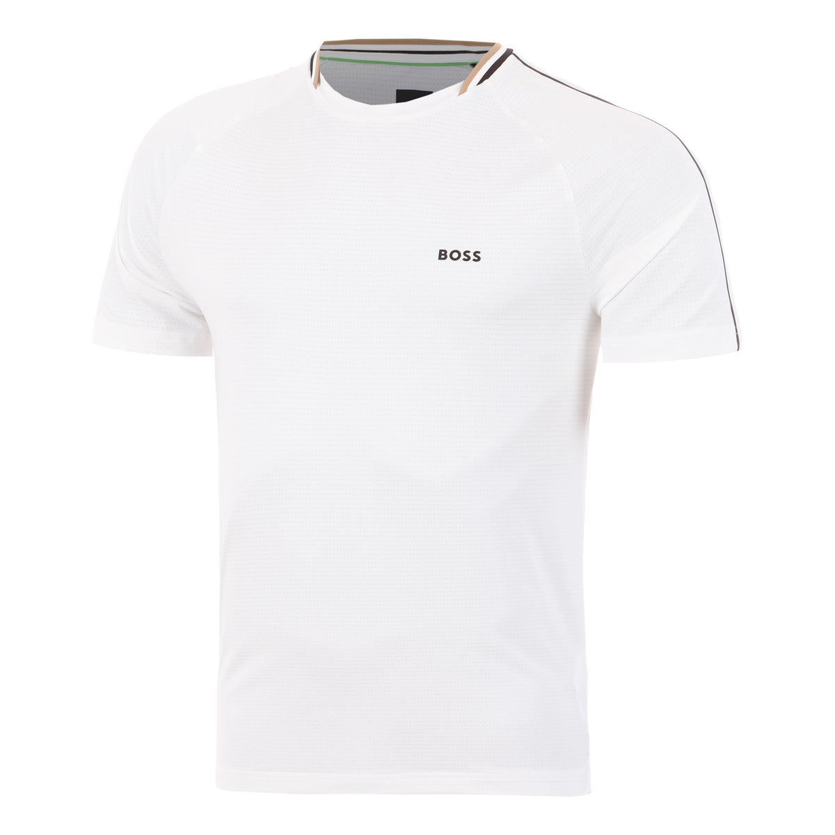 BOSS Court T-Shirt Herren - weiß
