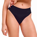 Warm Brief High Waist Mutandina Donna - nero