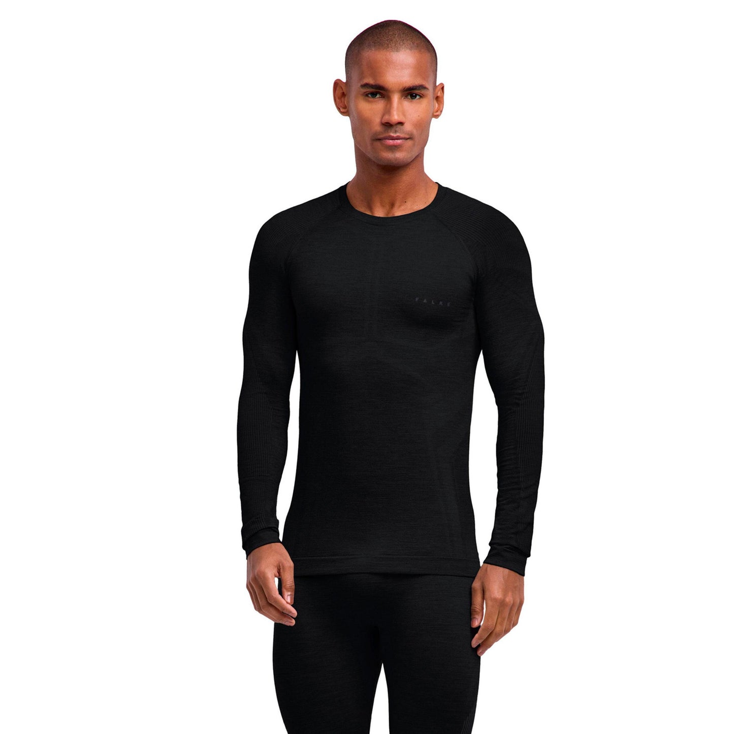Falke Wool Tech Light  Unterhemd Herren - schwarz