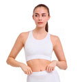 Second Skin  Sport-BH Damen - weiß