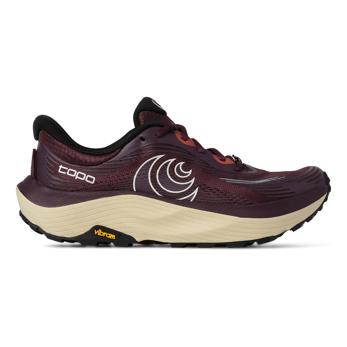 TOPO ATHLETIC Ultraventure 5 Scarpa da trail Donna - rosso scuro, crema
