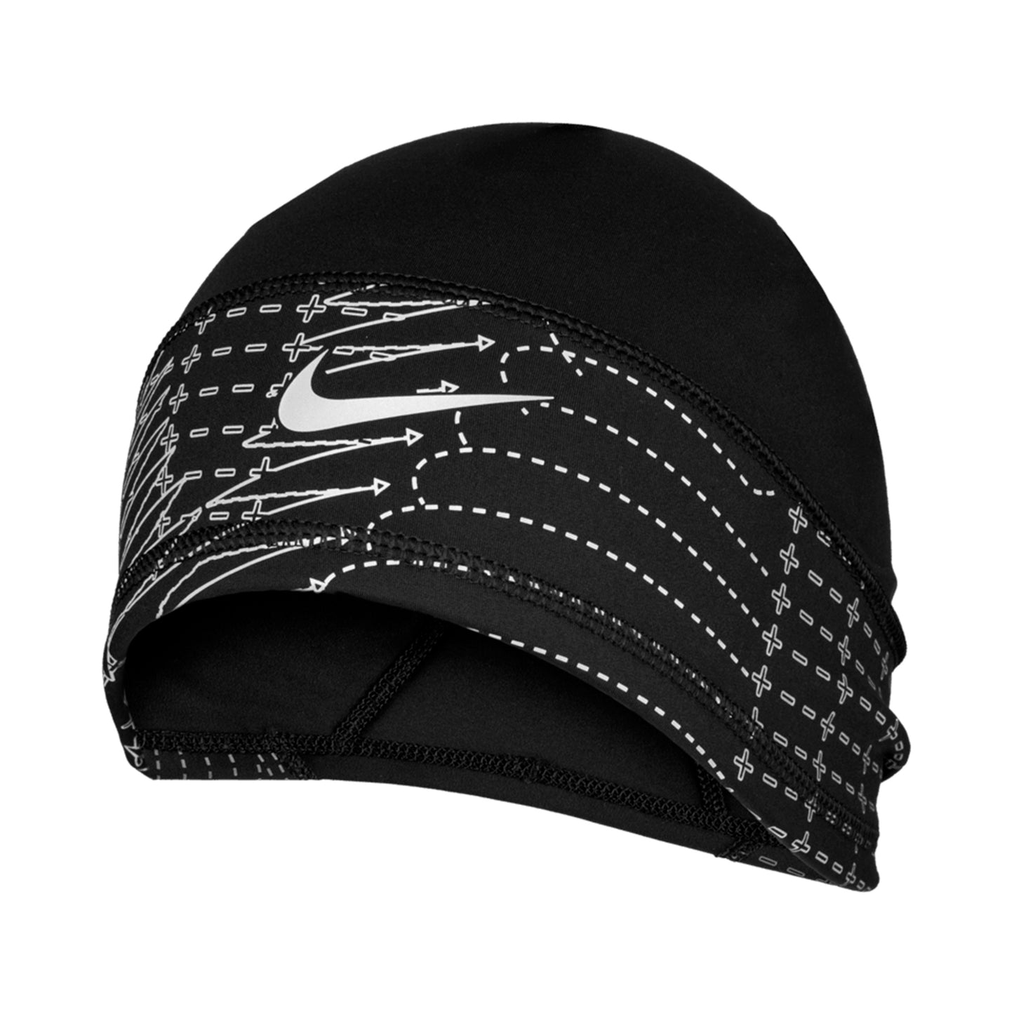 Nike Dri-Fit Terra Uncuffed Reflective Berretto Unisex - nero, nero