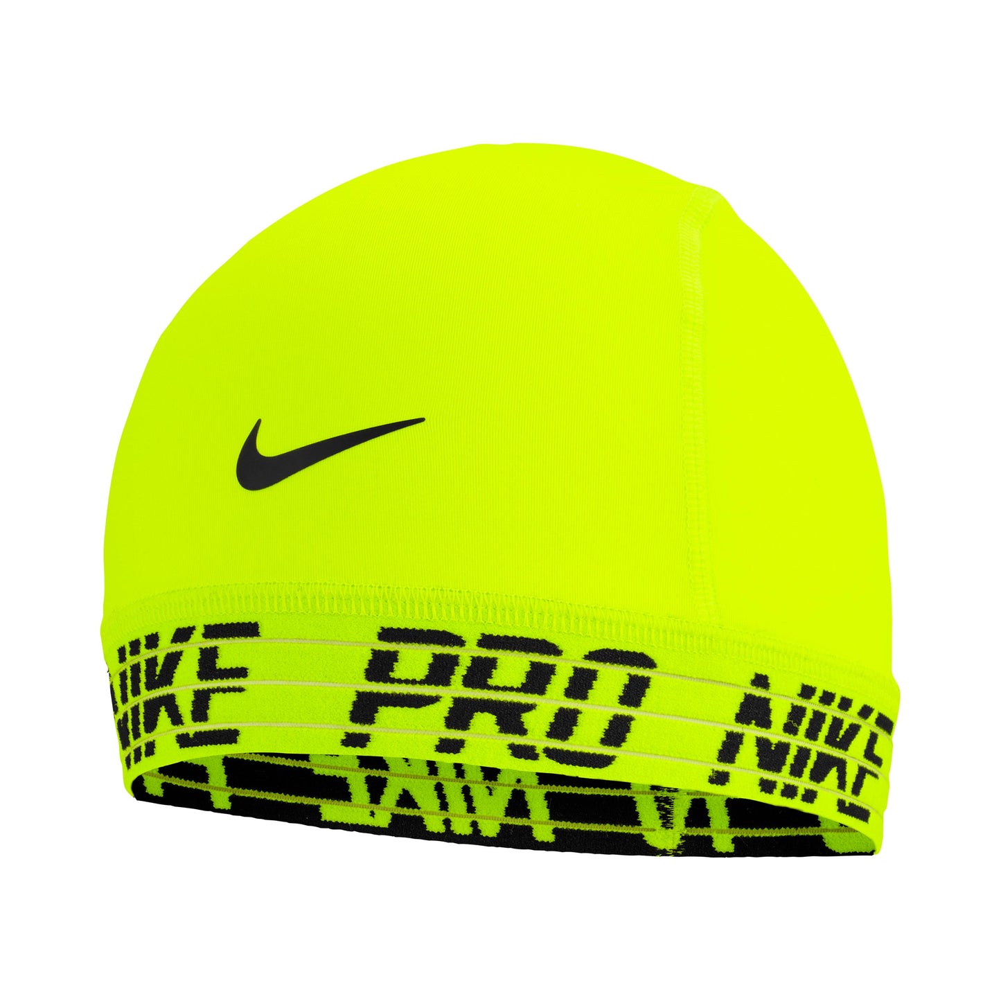 Nike Pro Dri-Fit Skull 4.0 Berretto Unisex - giallo neon, nero
