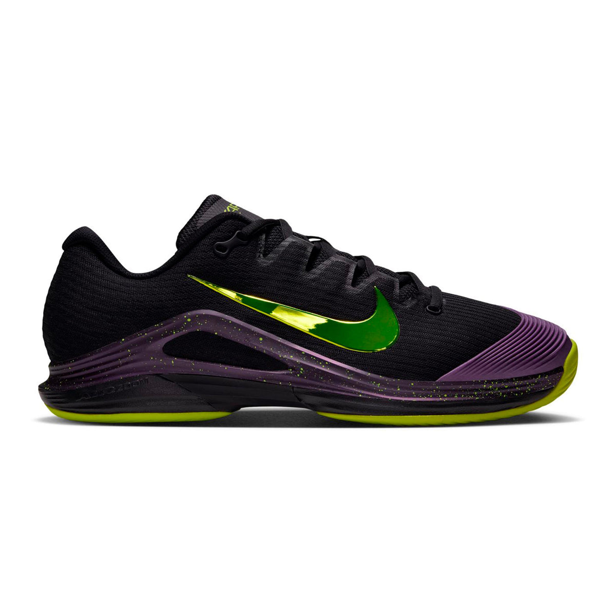 Nike Zoom Vapor 12 Scarpa per tutte le superfici Uomini - nero, giallo neon