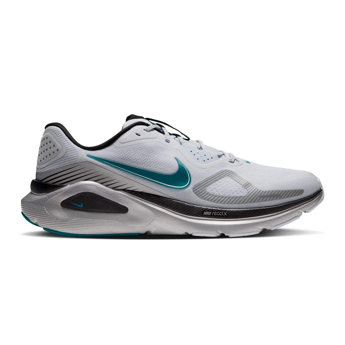 Nike Structure 26 VIS Chaussure de running avec stabilisateurs Hommes - blanc, bleu petrol
