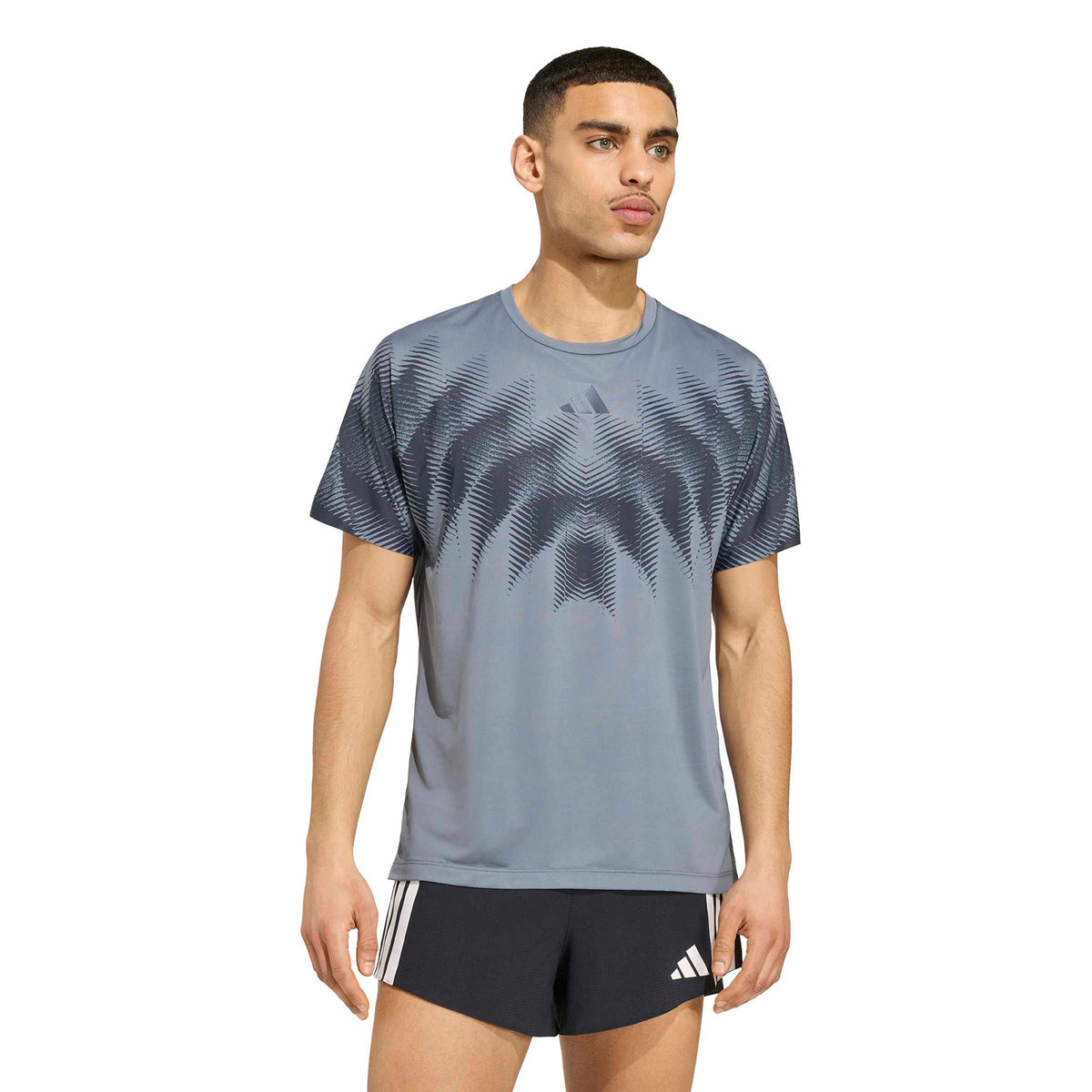 adidas Aspyre Laufshirt Unisex - anthrazit, dunkelgrau