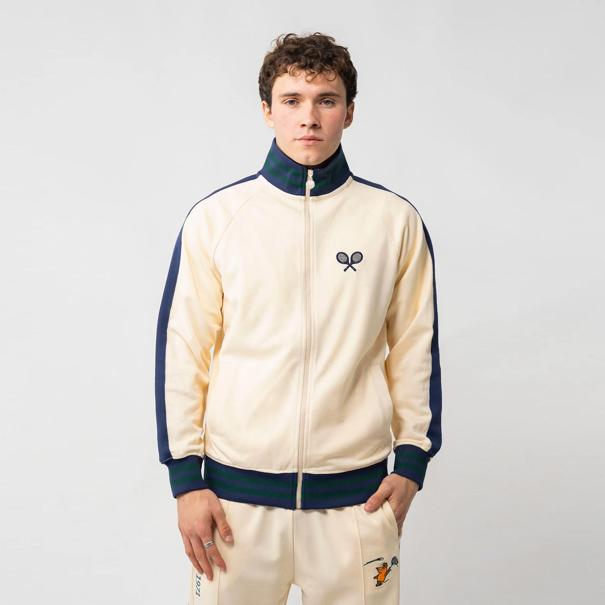 Lobster & Lemonade Maus Tennis – '92 Stadium Giacca da allenamento Unisex - bianco, multicolore