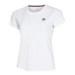 Fila Bekleidung Fila Leonie T-Shirt Damen-Wei&szlig;
