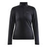 Core Gain Midlayer Laufshirt Damen-Schwarz