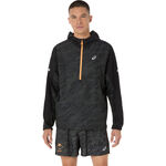 ASICS Bekleidung ASICS Fujitrail Packable Laufjacke Herren-Schwarz