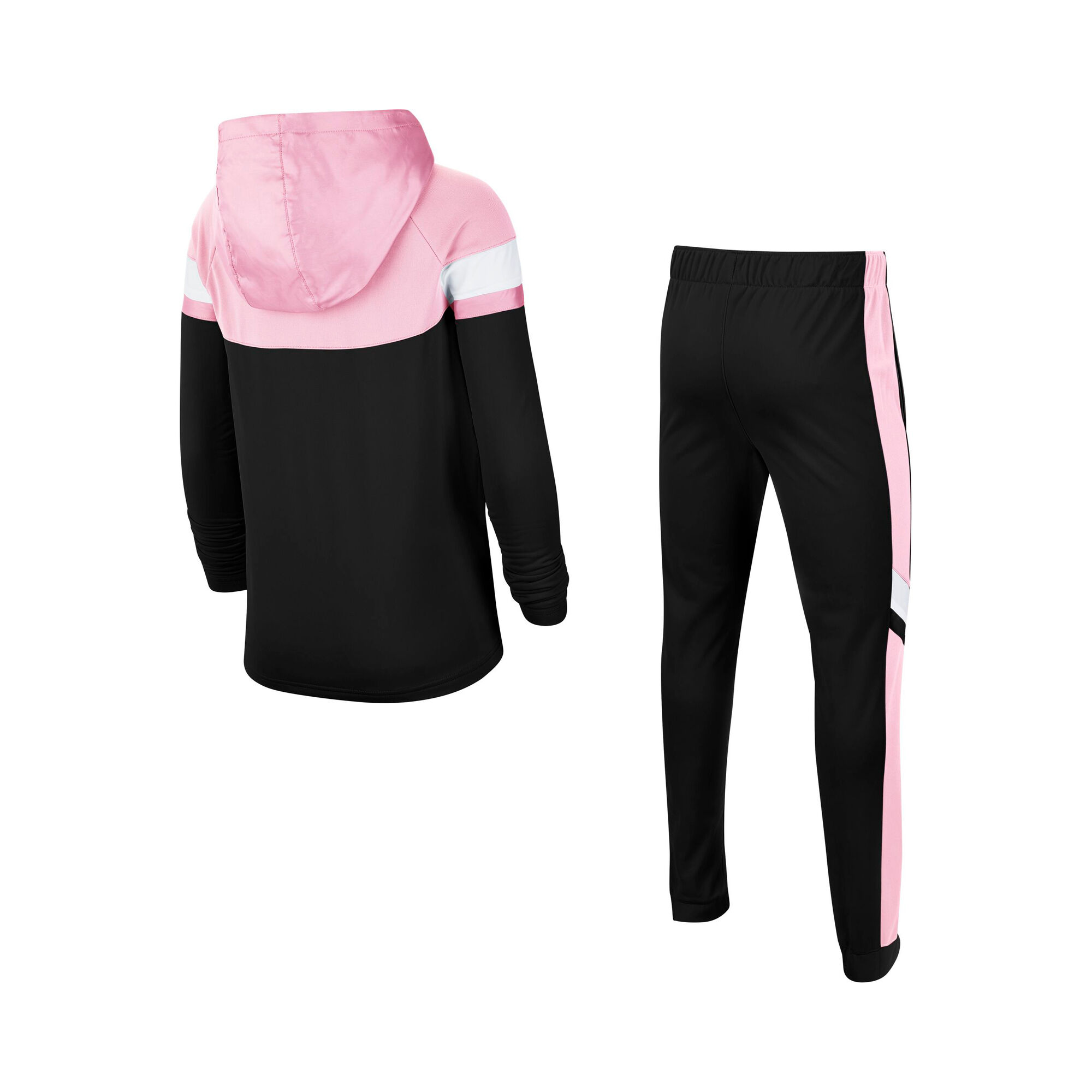 Mädchen Trainingsanzug 2-teilig - Weißes Pferd Design Hoodie & Jogginghose Set