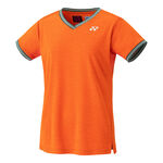 Yonex Bekleidung Yonex Crew Neck T-Shirt Damen-Orange