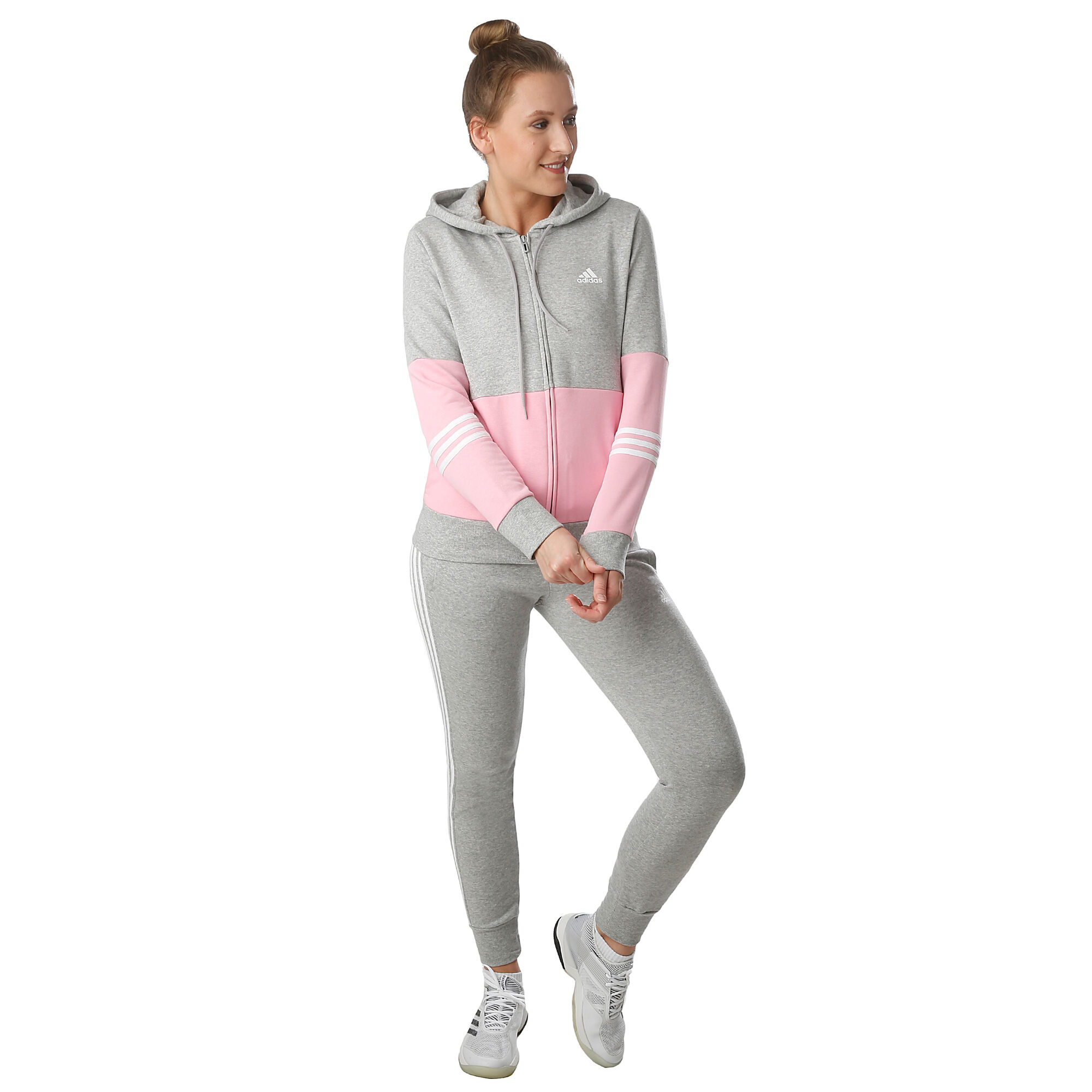 adidas Woven Cotton Energize Trainingsanzug Damen ...