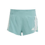 adidas Bekleidung adidas Adizero Gel 3in Laufshorts Damen-Türkis