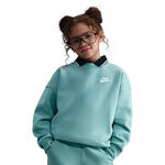 Nike Bekleidung Nike Club Fleece Oversized Crew Sweatshirt M&auml;dchen-Salbei