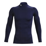 Under Armour Bekleidung Under Armour Coldgear Comp Mock Longsleeve Herren-Dunkelblau