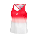 BIDI BADU Bekleidung BIDI BADU Crew Gradiant Tank-Top Mädchen-Rot,Weiß