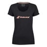 Exercise T-Shirt Damen - schwarz, 