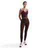 Dri-FIT One High Rise 7/8 Tight Damen - dunkelrot, 