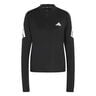 adi365 Zip  Laufshirt Damen-schwarz