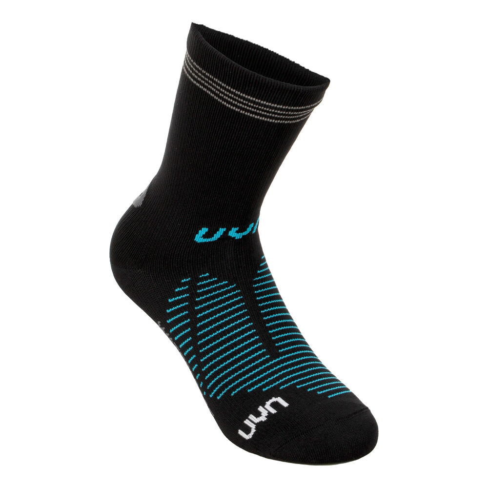 UYN Waterproof Laufsocken - Schwarz, Blau