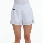 Bullpadel Bekleidung Bullpadel Dictio Shorts Damen-Wei&szlig;
