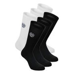 BIDI BADU Bekleidung BIDI BADU Don Carlito XXL Crew Move Sportsocken 6er Pack-Schwarz,Weiß