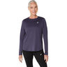 Core Laufshirt Damen-blaugrau