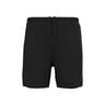 Essential 6in 2in1 Laufshorts Herren-Schwarz