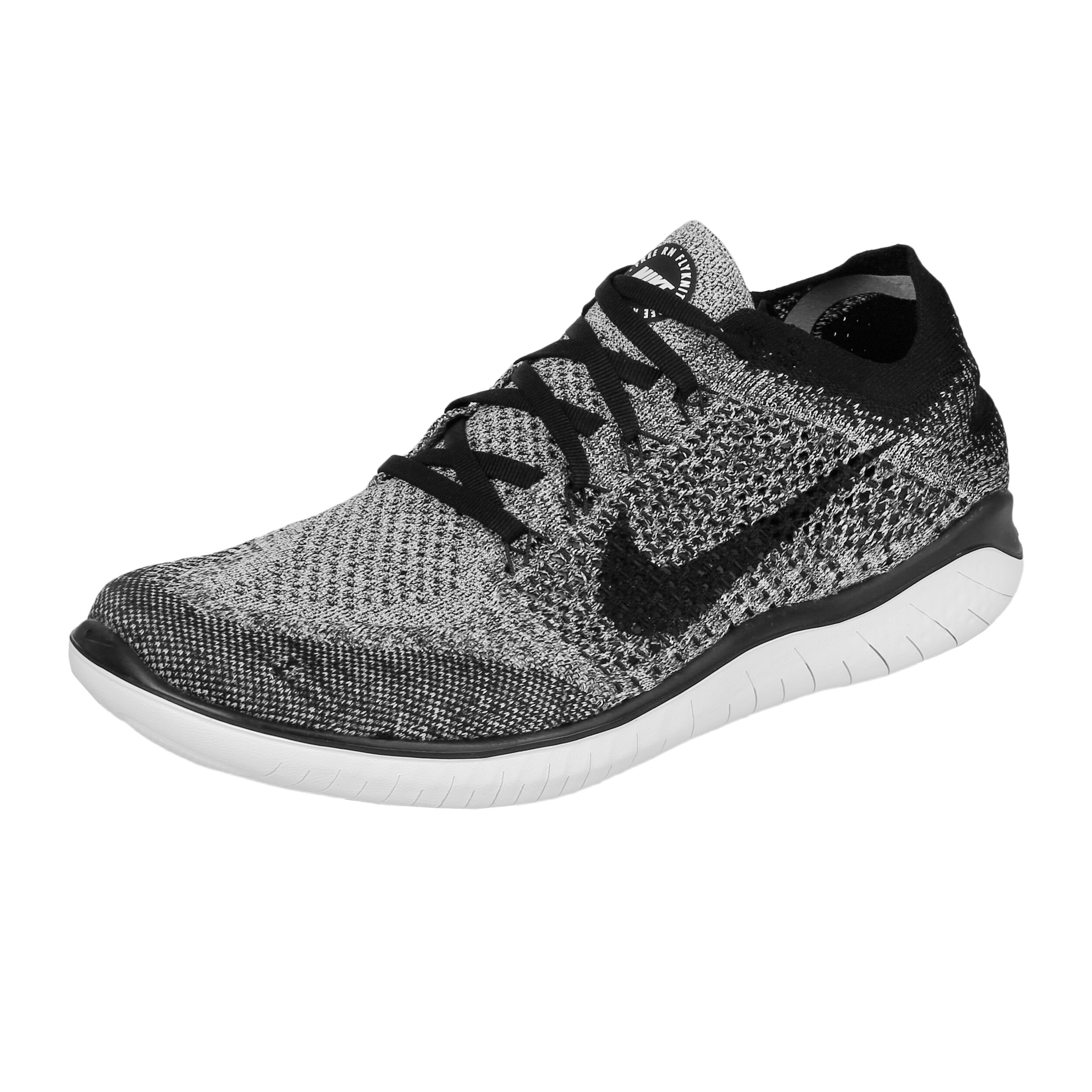 Nike Free Run Flyknit 2018 Fitnessschuh Herren WeiB Schwarz online kaufen Tennis Point CH
