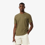 Lacoste Bekleidung Lacoste T-Shirt Herren-Oliv