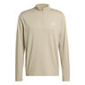 adi365 Zip  Laufshirt Herren-khaki