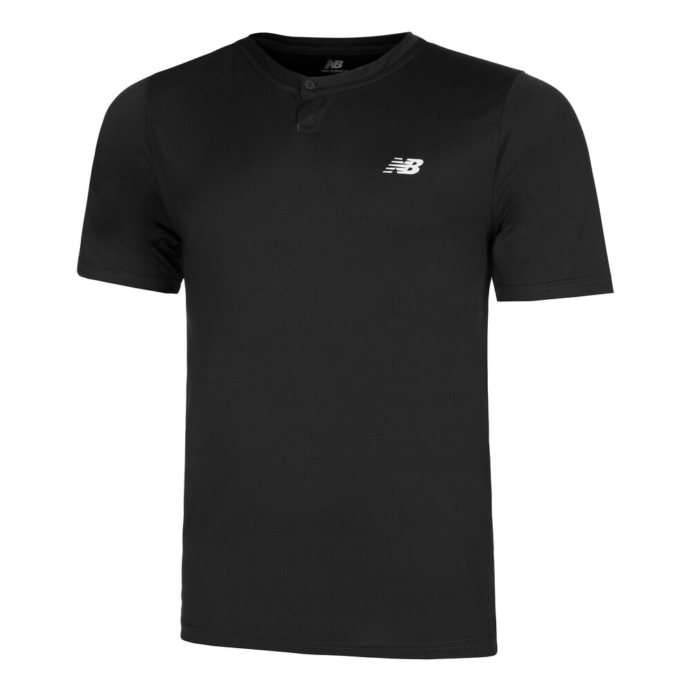 New Balance Tournament T-Shirt Herren - Schwarz