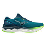 Mizuno Laufschuhe Mizuno Wave Skyrise 3 Neutralschuh Herren-Blau,Gr&uuml;n