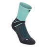 Run Performance Mid Cut  Laufsocken Damen-t&uuml;rkis