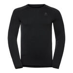 Odlo Bekleidung Odlo Performance Warm Eco BI Top Crew Neck Longsleeve Herren-Schwarz