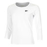 Teamline Longsleeve Damen-Wei&szlig;