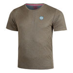 BIDI BADU Bekleidung BIDI BADU Spectrum Two Colored T-Shirt Herren-Braun,Blau