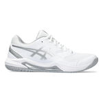 ASICS Tennisschuhe ASICS Gel-Dedicate 8 Allcourtschuh Damen - wei&szlig;, silber