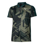 Mizuno Bekleidung Mizuno Daybreakers Shadow Polo Herren-Schwarz,Grün