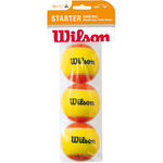 Wilson Tennisbälle Wilson Starter Balls (Stage 2) 3er Beutel